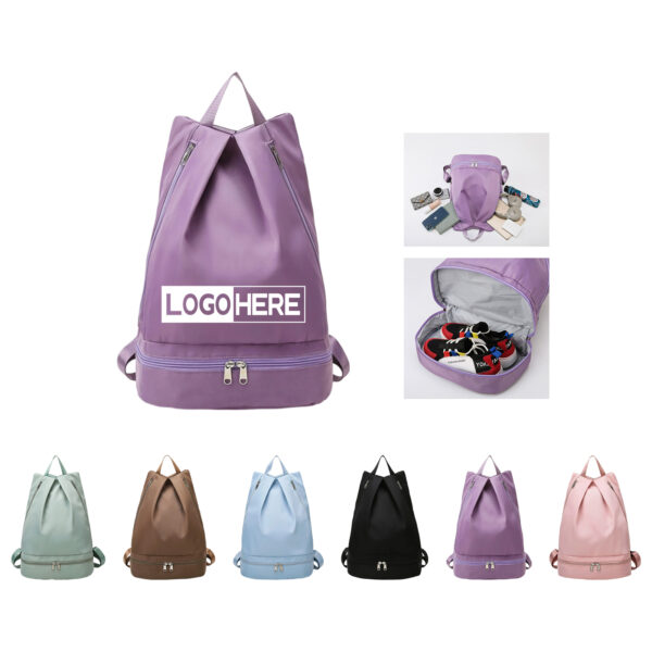 SPL221 Large Capacity Wet Dry Separation Waterproof Sports Backpack