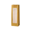 Cardboard Wine Gift Bags with Clear Window