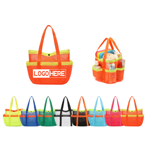 SPL225 Large Mesh Beach Tote Bag for Family