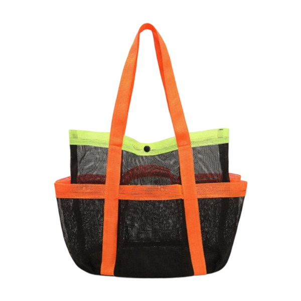 Large Mesh Beach Tote Bag for Family