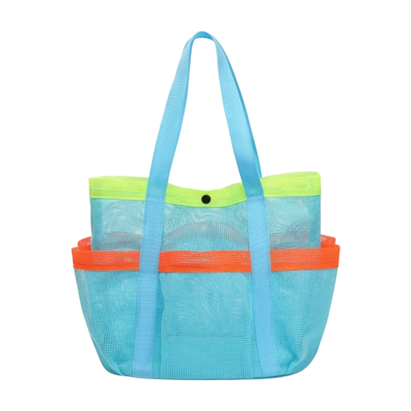 Large Mesh Beach Tote Bag for Family