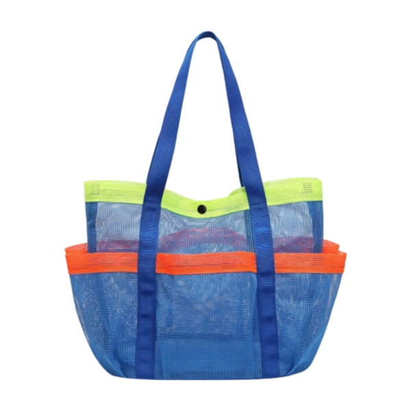 Large Mesh Beach Tote Bag for Family