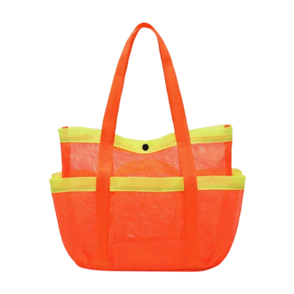 Large Mesh Beach Tote Bag for Family