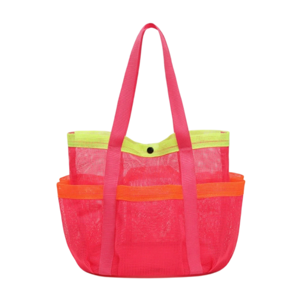 Large Mesh Beach Tote Bag for Family