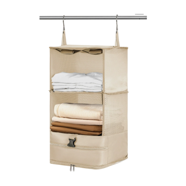 Compact Hanging Suitcase Travel Organizer
