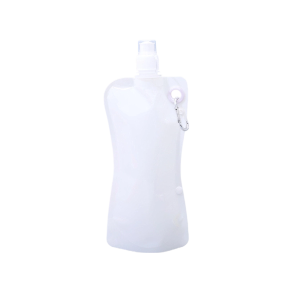 BPA-Free Foldable Flat Water Bottle Bag for Travel