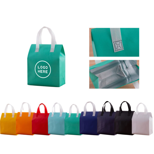 SPL58 Insulated Non-Woven Lunch Tote with Foil Lining