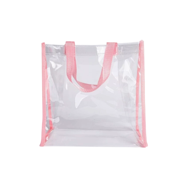 Clear PVC Tote Bag for Events and School