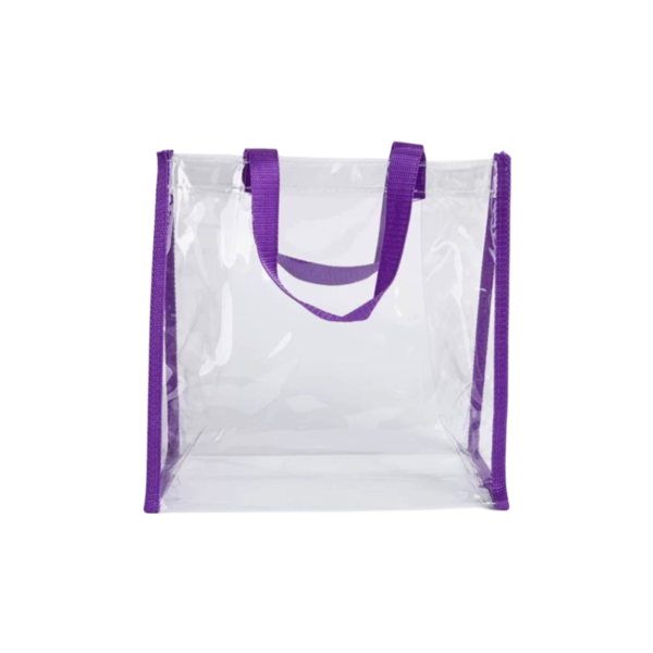Clear PVC Tote Bag for Events and School