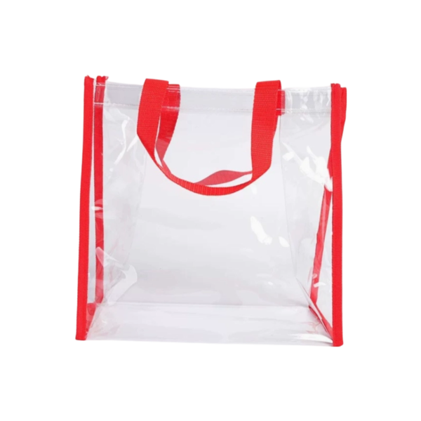 Clear PVC Tote Bag for Events and School