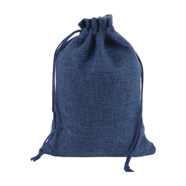 Burlap Jute Drawstring Bag for Storage