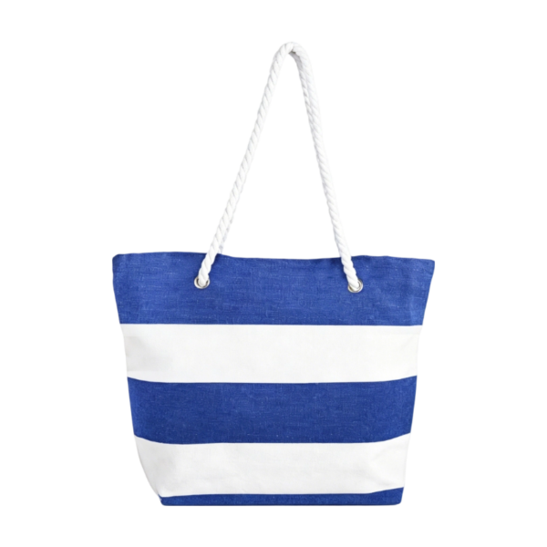 Extra-Large Canvas Beach Tote with Rope Handles