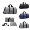 Water-Resistant Polyester-Nylon Garment Bag with Pockets