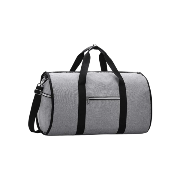 Water-Resistant Polyester-Nylon Garment Bag with Pockets