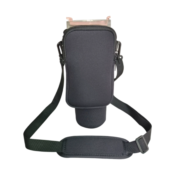 40 Oz Tumbler Carrier with Detachable Phone Pouch