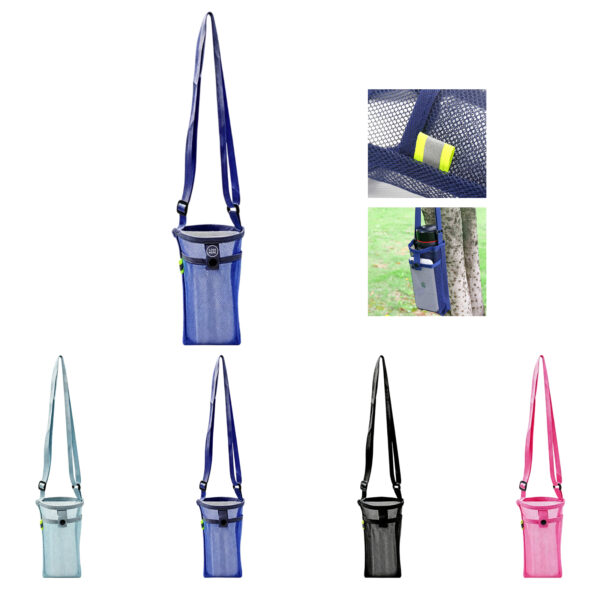 SPL84 Breathable Mesh Bottle Carrier with Adjustable Strap
