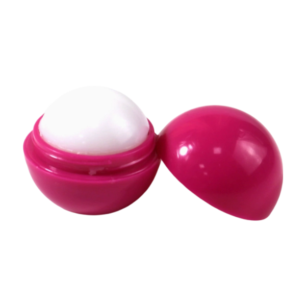 Fruity Flavored Round Lip Balm for Hydration