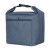 Heathered Polyester Insulated Lunch Tote with Roll-Top