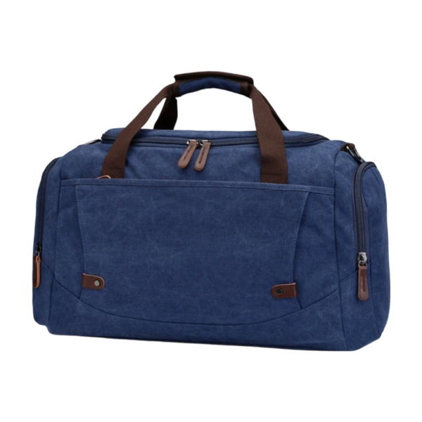 Canvas Weekender Duffel Bag for Short Trips