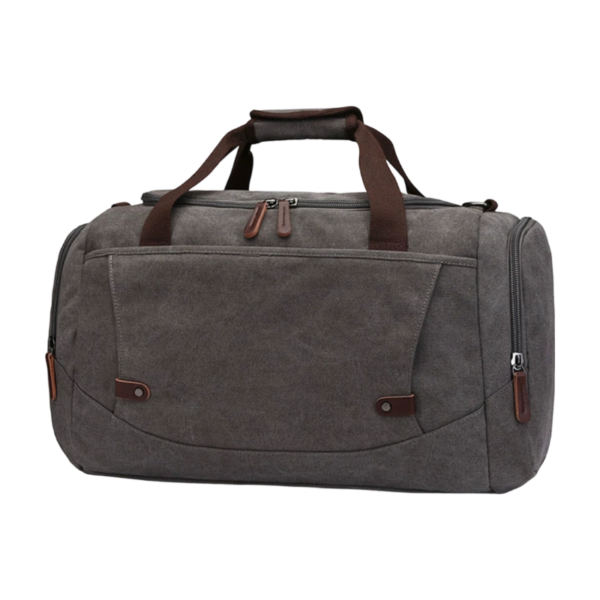 Canvas Weekender Duffel Bag for Short Trips