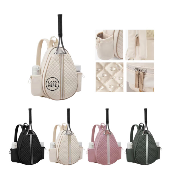SPL95 Water-Resistant Unisex Racquet Bag for Sports