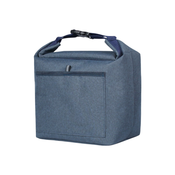 300D Polyester Insulated Lunch Tote with Roll-Top