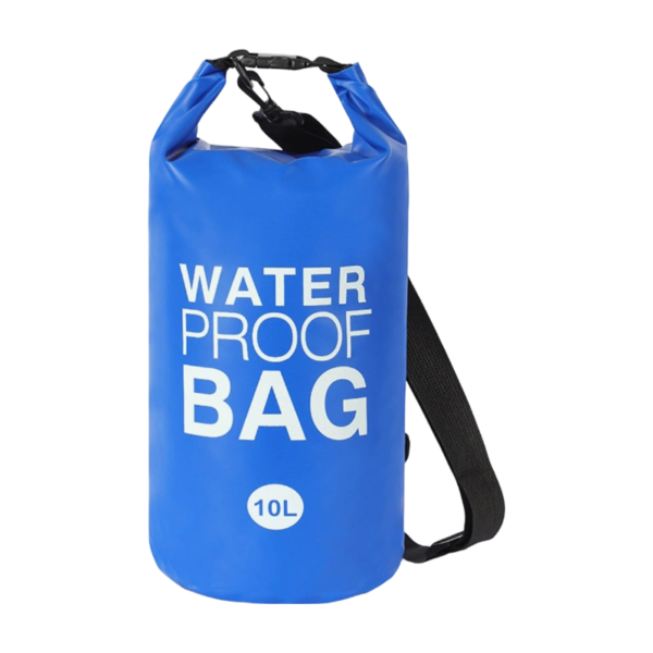 10L Waterproof Gear Bag with Roll-Top Seal