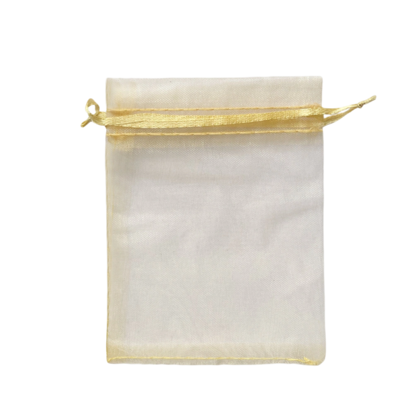 Organza Mesh Drawstring Pouch for Gifts and Decor
