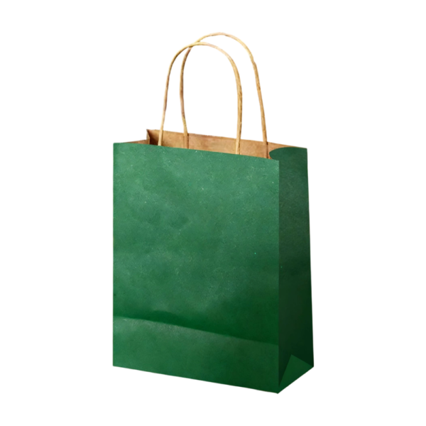 Eco-Friendly Kraft Paper Tote with Reinforced Bottom