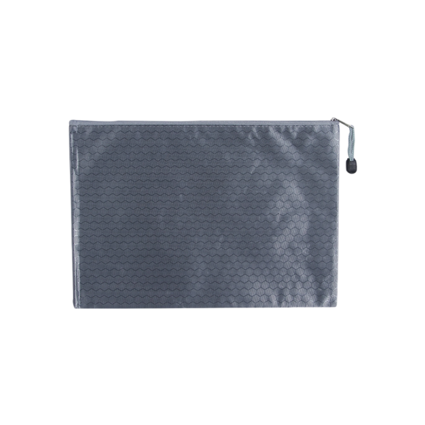 Water-Resistant Oxford Canvas Zip Pouch for Organization