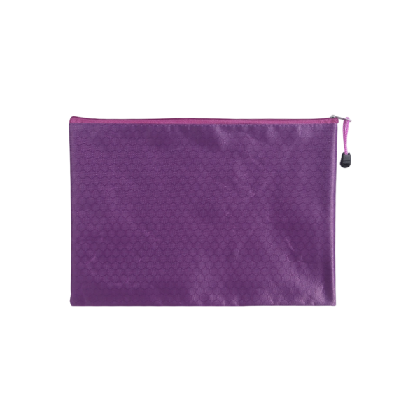 Water-Resistant Oxford Canvas Zip Pouch for Organization