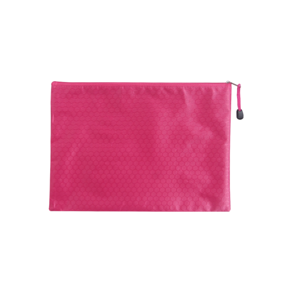 Water-Resistant Oxford Canvas Zip Pouch for Organization