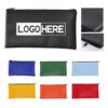 Faux Leather Bank Deposit and Cash Organizer Pouch