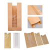 Oil-Proof Bread Packaging Bag with Clear Viewing Window