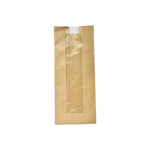 Oil-Proof Bread Packaging Bag with Clear Viewing Window