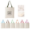 Colorful Customizable Canvas Tote for Promotions and Daily Use