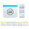 Transparent Reusable Silicone Food Storage Bags