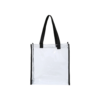 Clear Vinyl Shoulder Strap Tote for Everyday Essentials