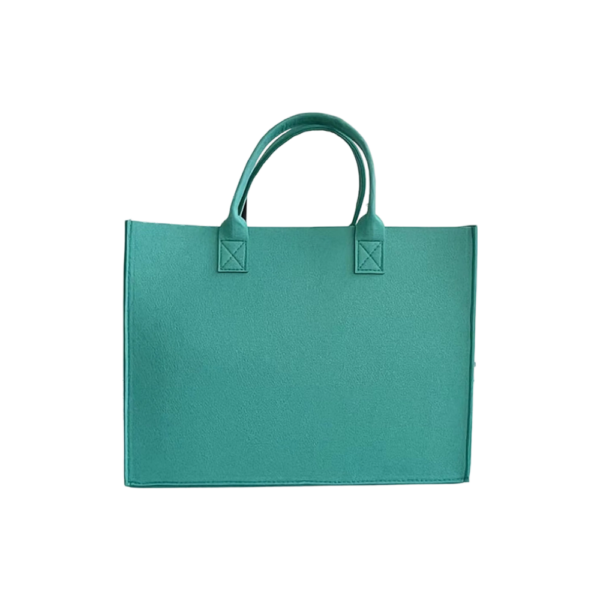 Reusable Felt Shopping Bag with Sturdy Handles