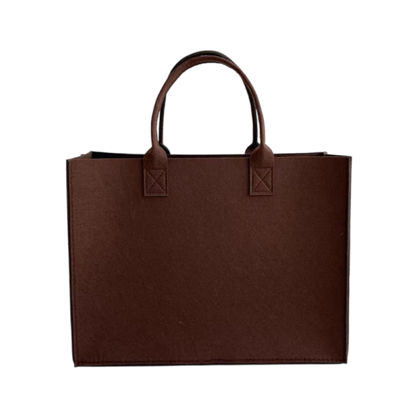 Reusable Felt Shopping Bag with Sturdy Handles