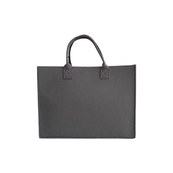 Reusable Felt Shopping Bag with Sturdy Handles