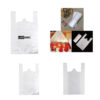 Customizable Heavy-Duty Plastic Shopping Bag for Promotions