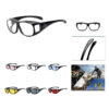 UV-Protective Cycling Glasses for Wind and Debris