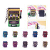 Compact Plastic Lucky Slots Keychain Game
