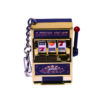 Compact Plastic Lucky Slots Keychain Game