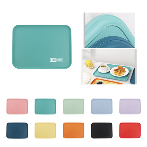 SPL318 Stackable Plastic Serving Tray for Food Service
