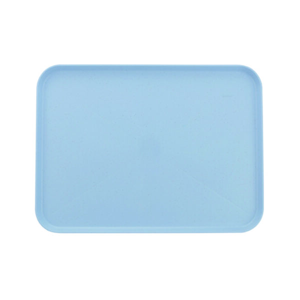 Stackable Plastic Serving Tray for Food Service