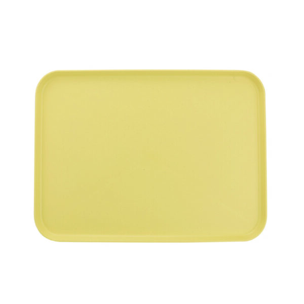 Stackable Plastic Serving Tray for Food Service