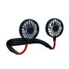 Hands-Free Wearable Neck Fan with 7-Blade Dual Head