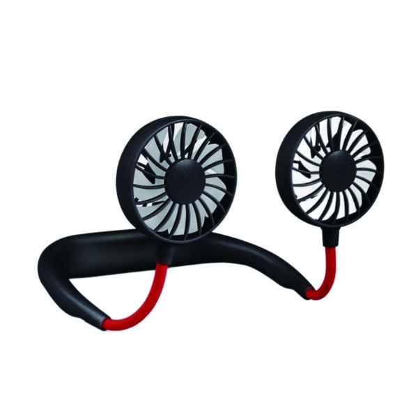 Hands-Free Wearable Neck Fan with 7-Blade Dual Head